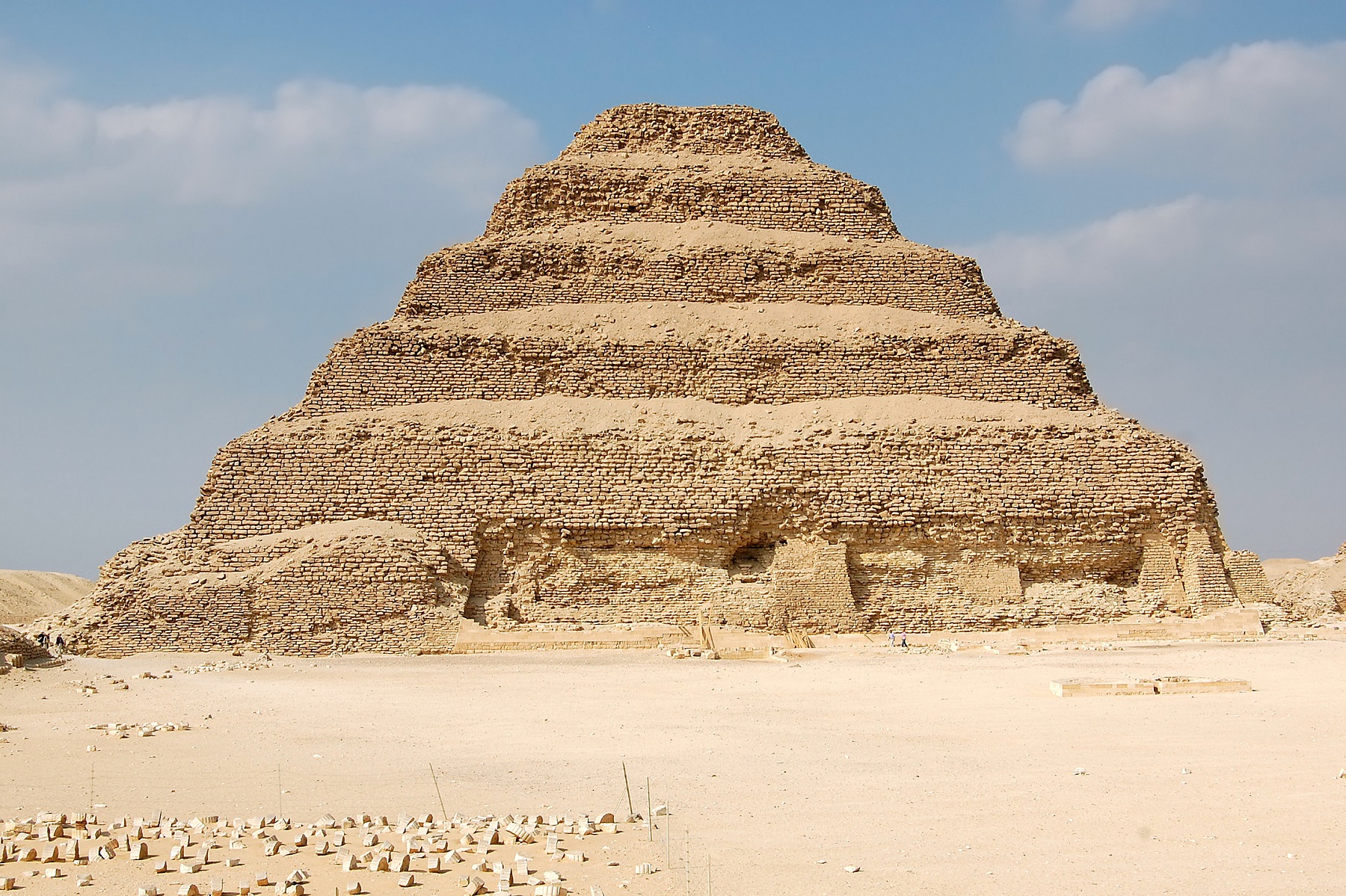 The Step Pyramid Of Djoser 