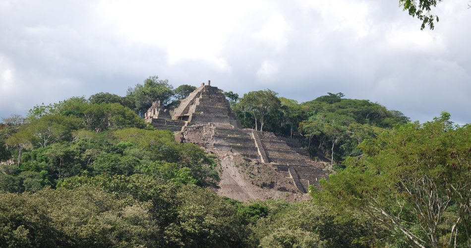 Pyramid of Tonina. Image Credit: J. Antonio Cruz Coutiño.